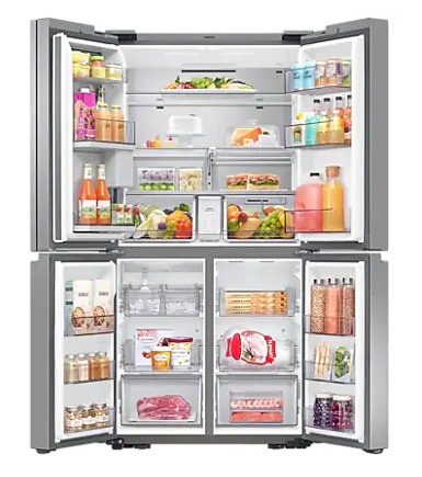Samsung RF65A977FSR/EF , French Door Kühl-Gefrierkombination, Festwasseranschluss, Edelstahl