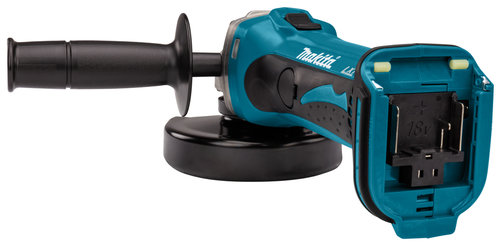 Makita DGA452ZJ Akku-Winkelschleifer 18 V – 115 mm inkl. MAKPAC, ohne Akku und Ladegerät