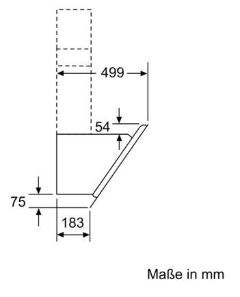 Siemens LC67KHM10 Wandesse, 60cm