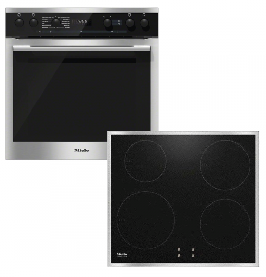 Miele Einbau-Herdset (H6167EP + KM7001FR)