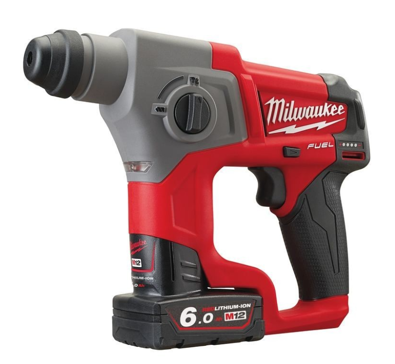 Milwaukee M12CH-602X Akku-Bohrhammer
