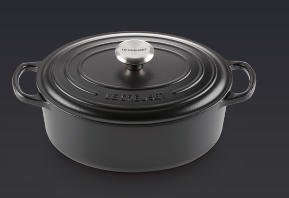 Le Creuset 21178310000430 Bräter, 31cm,  schwarz matt