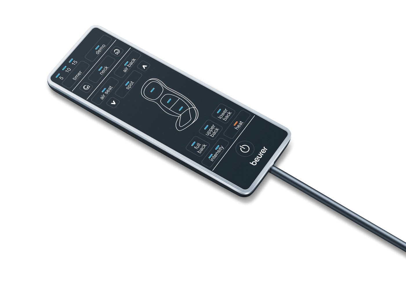 Beurer MG320 Shiatsu-Luftkompression-Sitzauflage