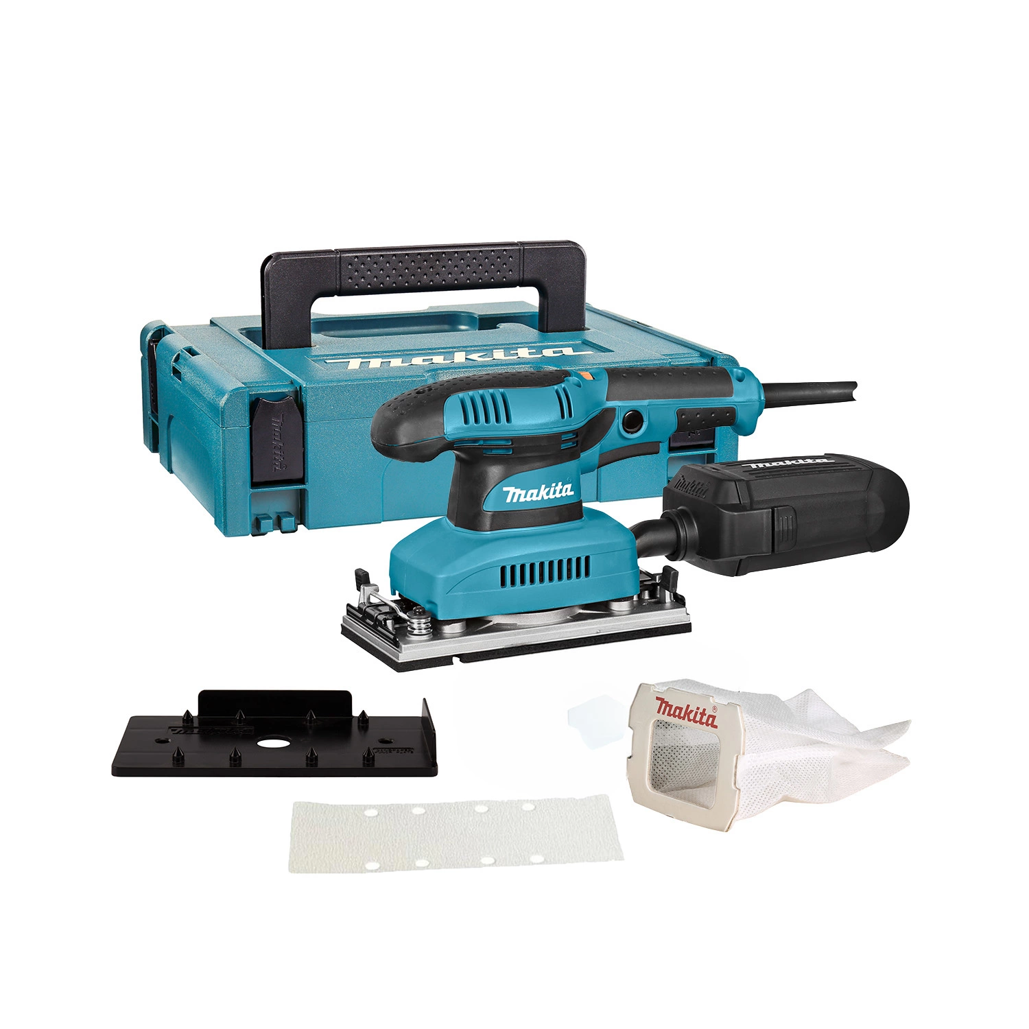 Makita BO3711J Schwinschleifer im Koffer
