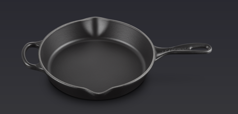Le Creuset Brat- und Servierpfanne, hoch, 26cm, schwarz (20187260000422)