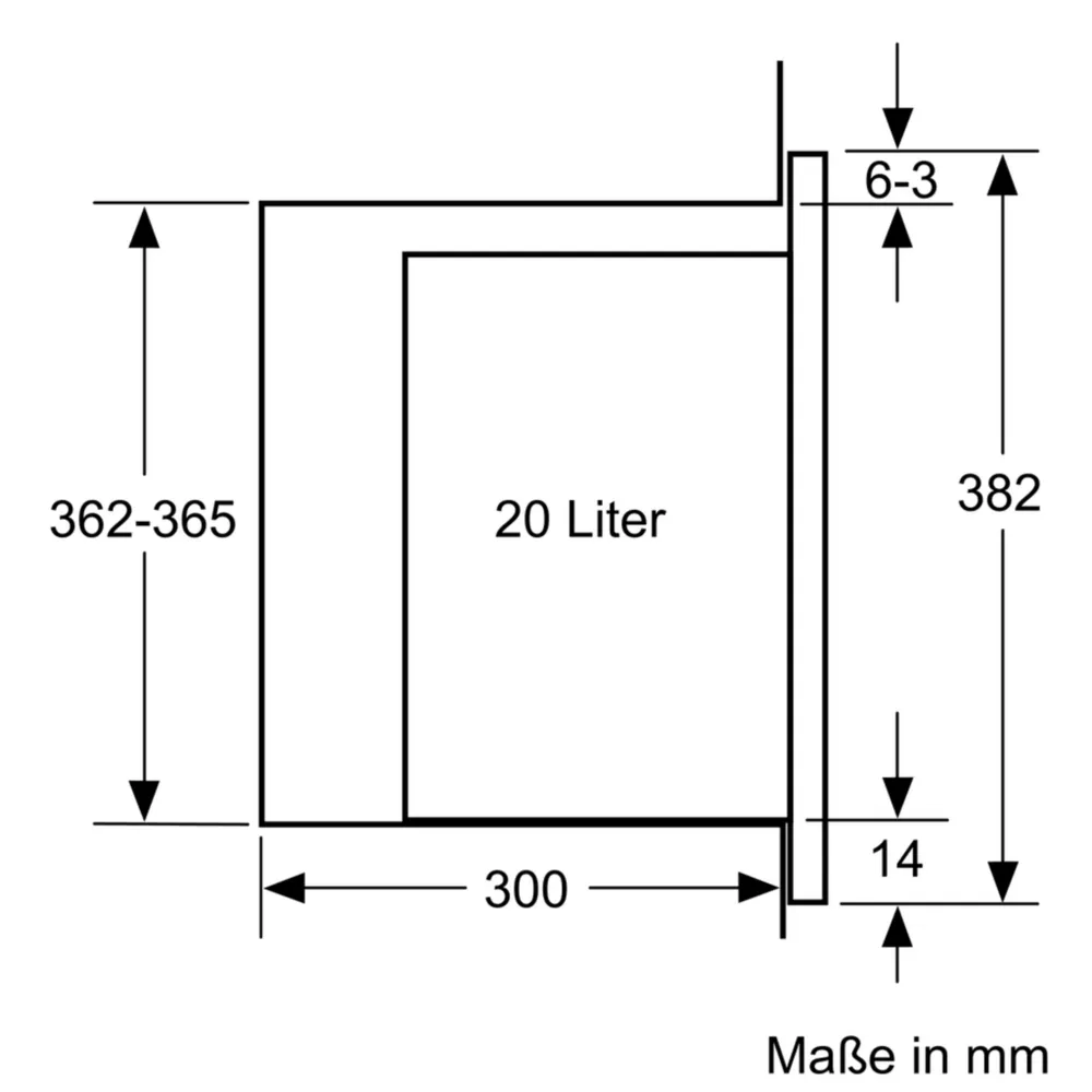 Siemens BF525LMW0 iQ500 Einbau-Mikrowelle Weiß