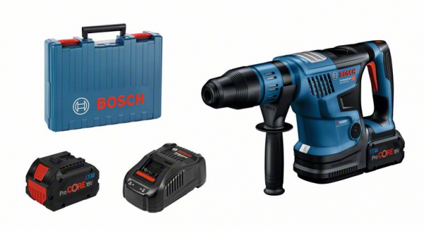 Bosch Professional Akku-Bohrhammer Biturbo mit SDS max (0611915002)