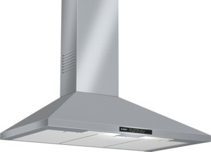 DWW09W450 Edelstahl Wandesse, 90 cm Walmdach-Design