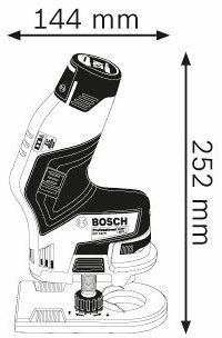 Bosch GKF 12V-8 Kantenfräse (06016B0002)