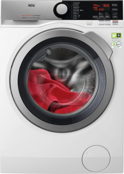 AEG L8FSE70499 Stand-Waschmaschine-Frontlader weiß