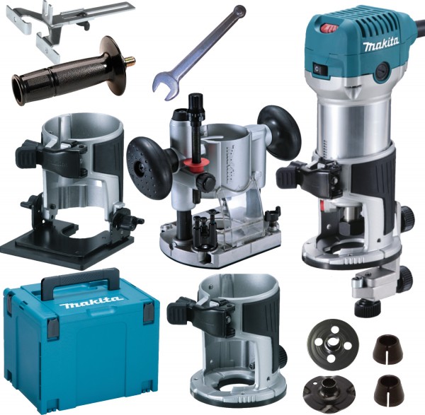 Makita RT0700CX2J Einhandfräse