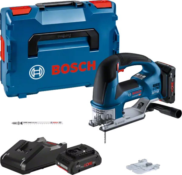 Bosch Professional GST 18V-155 BC (L) Akku-Stichsäge (2xPC4,0Ah)