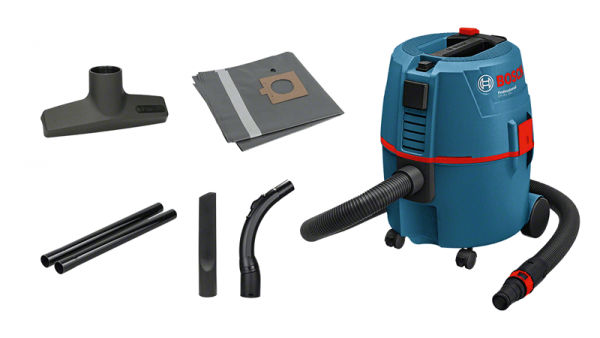 Bosch Professional GAS20L SFC Nass-/Trockensauger (060197B000), 1200 W, Filterreinigungssystem