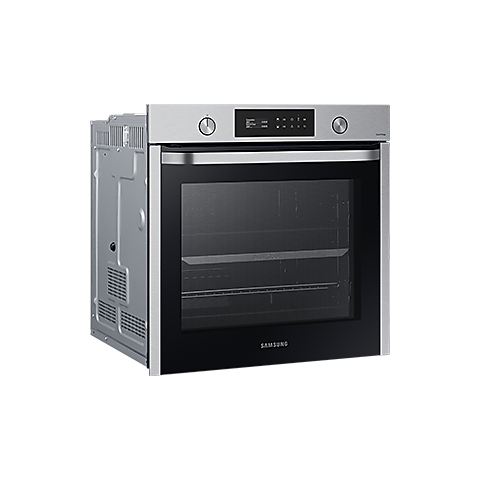 Samsung NV75A6579RS Dual Cook Einbaubackofen, 75 L, 1600 W, A+, Edelstahl