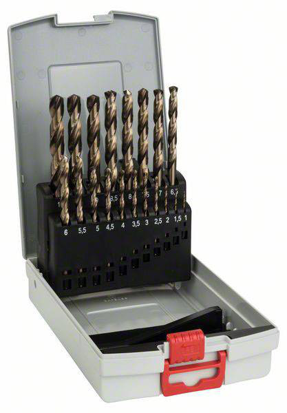 Bosch Metallbohrer-Set HSS-Co (Cobalt-Legierung). ProBox