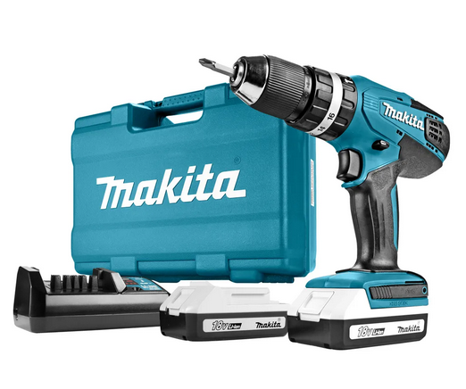 Makita HP457DWE10 Akku-Schlagbohrschrauber-Set