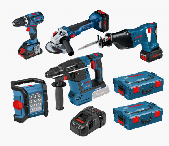 Bosch Professional 5-teiliges 18V Set (0615990M2X)