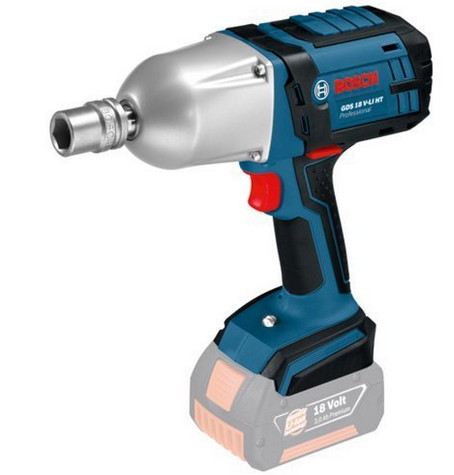 Bosch Professional GDS 18V-LI HT Solo Karton 06019B1300