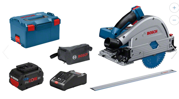 Bosch Professional Akku-Tauchsäge BITURBO GKT 18V-52GC set (0615990L55)
