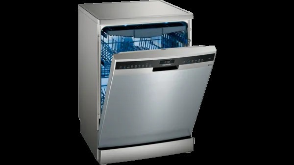 Siemens SN25ZI49CE iQ500 Freistehender Geschirrspüler, 60 CM, Silver Inox